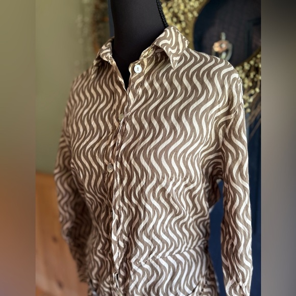 ZARA Front Tie Dress size M NWOT - Picture 3 of 15